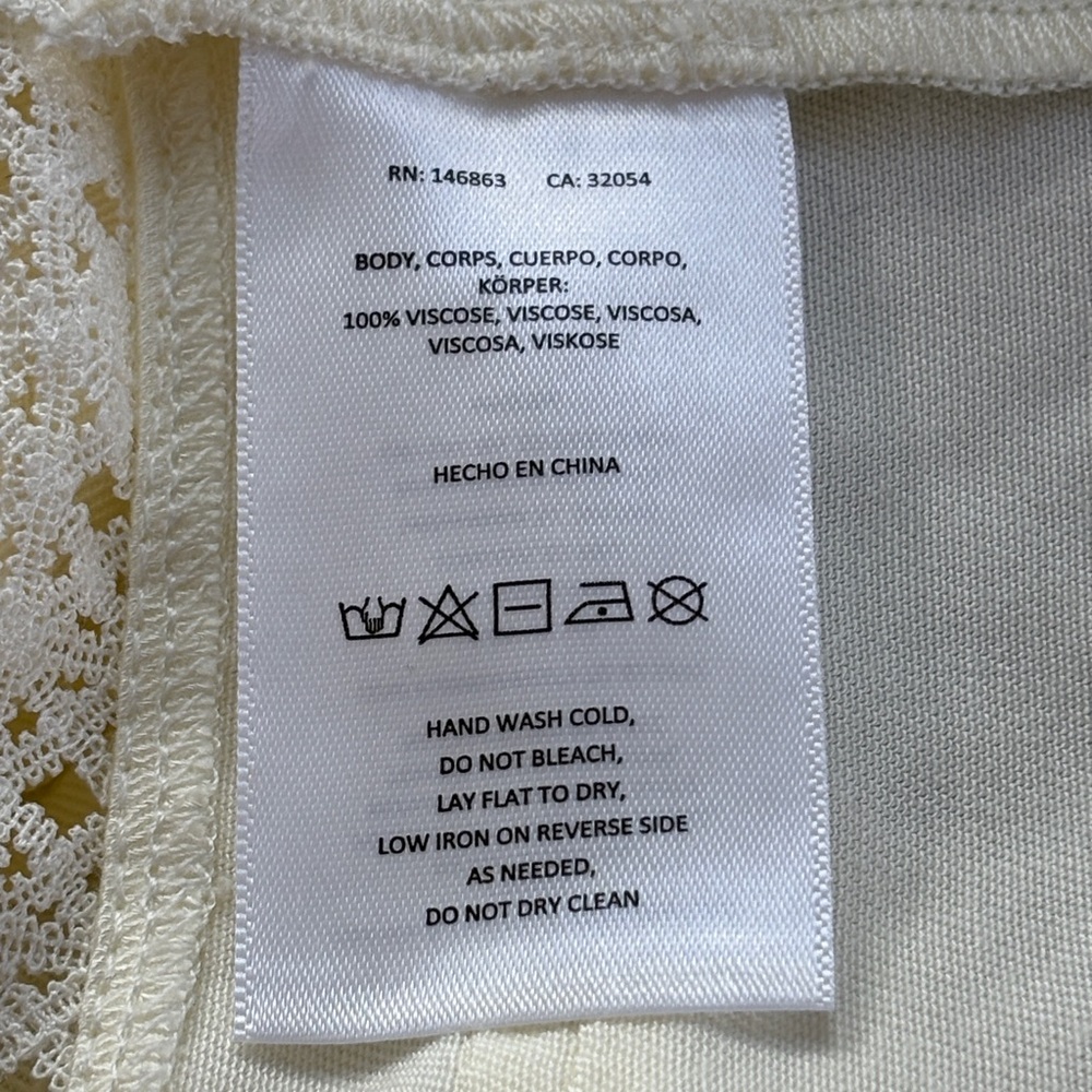 Anthropologie Mare Mare NWT Ivory Victorian Boho Romper XS Summer Romantic Cream - Picture 10 of 15